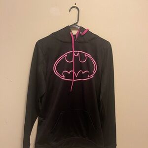DC Comics Black and Pink Batman Hoodie